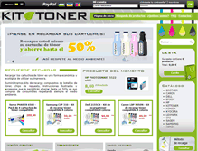 Tablet Screenshot of kittoner.es